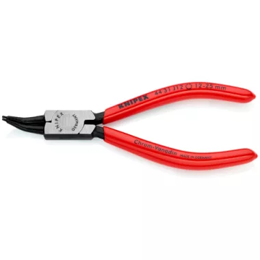 KNIPEX 44 31 J12 Seeger-gyűrű fogó Furatokban lévő belső gyűrűkhöz 45°-os szögű 140 x 47 x 12 mm