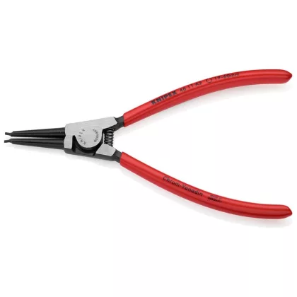   KNIPEX 46 11 A2 SB Seeger-gyűrű fogó Külső gyűrűkhöz, tengelyeken feketére foszfátozott 180 mm