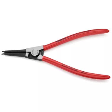 KNIPEX 46 11 A3 SB Seeger-gyűrű fogó Külső gyűrűkhöz, tengelyeken feketére foszfátozott 210 mm