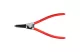KNIPEX 46 11 A3 Seeger-gyűrű fogó Külső gyűrűkhöz, (tengelyek)  210 x 42 x 16 mm
