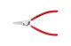 KNIPEX 46 13 A2 Seeger-gyűrű fogó Külső gyűrűkhöz, (tengelyek) 180 x 39 x 13 mm