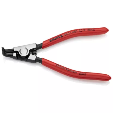 KNIPEX 46 21 A01 SB Seeger-gyűrű fogó Külső gyűrűkhöz, tengelyeken feketére foszfátozott 125 mm
