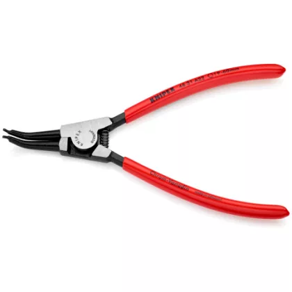   KNIPEX 46 31 A22 Seeger-gyűrű fogó Külső gyűrűkhöz, (tengelyek) 45°-os szögű 185 x 38 x 12 mm
