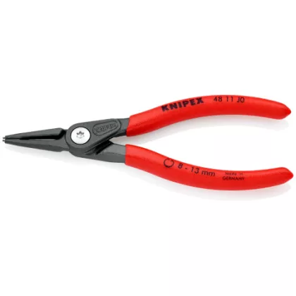   KNIPEX 48 11 J0 Precíziós Seeger-gyűrű fogó Furatokban lévő belső gyűrűkhöz 140 x 52 x 11 mm