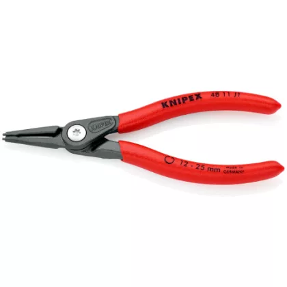   KNIPEX 48 11 J1 Precíziós Seeger-gyűrű fogó Furatokban lévő belső gyűrűkhöz 140 x 48 x 12 mm