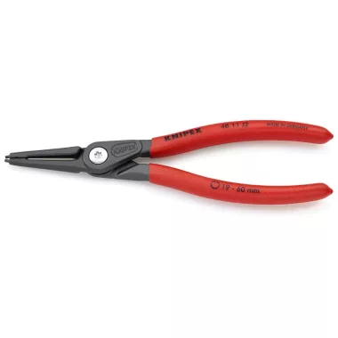 KNIPEX 48 11 J2 SB Precíziós Seeger-gyűrű fogó Furatokban lévő belső gyűrűkhöz szürkére foszfátozott 180 mm