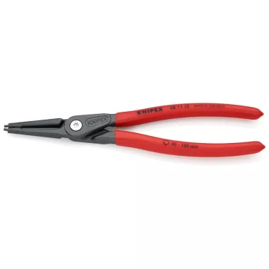 KNIPEX 48 11 J3 SB Precíziós Seeger-gyűrű fogó Furatokban lévő belső gyűrűkhöz szürkére foszfátozott 225 mm