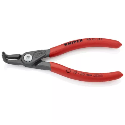   KNIPEX 48 21 J11 SB Precíziós Seeger-gyűrű fogó Furatokban lévő belső gyűrűkhöz szürkére foszfátozott 130 mm