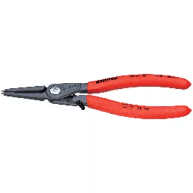 KNIPEX 48 31 J2 Precíziós Seeger-gyűrű fogó Furatokban lévő belső gyűrűkhöz Túlfeszítés elleni védelemmel 180 x 46 x 13 mm