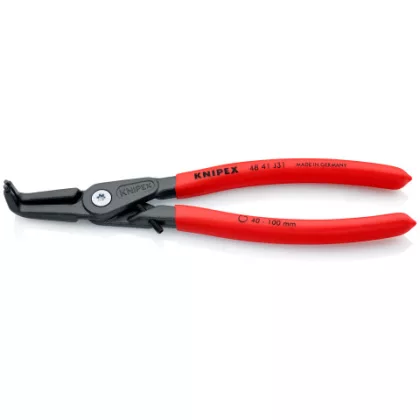   KNIPEX 48 41 J31 Precíziós Seeger-gyűrű fogó Furatokban lévő belső gyűrűkhöz 210 x 45 x 13 mm