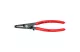 KNIPEX 48 41 J31 Precíziós Seeger-gyűrű fogó Furatokban lévő belső gyűrűkhöz 210 x 45 x 13 mm