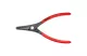 KNIPEX 49 11 A2 Precíziós Seeger-gyűrű fogó Külső gyűrűkhöz, (tengelyek) 180 x 40 x 13 mm