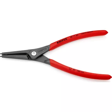 KNIPEX 49 11 A3 SB precíziós gyűrűs fogó külső egyenes 40-100 mm A3