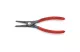 KNIPEX 49 11 A4 SB Precíziós Seeger-gyűrű fogó Külső gyűrűkhöz, tengelyeken szürkére foszfátozott 320 mm