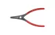 KNIPEX 49 11 A4 SB Precíziós Seeger-gyűrű fogó Külső gyűrűkhöz, tengelyeken szürkére foszfátozott 320 mm