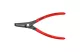 KNIPEX 49 21 A31 Precíziós Seeger-gyűrű fogó Külső gyűrűkhöz, (tengelyek) 210 x 42 x 14 mm