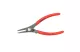 KNIPEX 49 31 A0 Precíziós Seeger-gyűrű fogó Külső gyűrűkhöz, (tengelyek) Túlfeszítés elleni védelemmel 140 x 62 x 10 mm