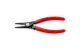 KNIPEX 49 31 A0 Precíziós Seeger-gyűrű fogó Külső gyűrűkhöz, (tengelyek) Túlfeszítés elleni védelemmel 140 x 62 x 10 mm
