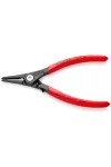 KNIPEX 49 31 A1 Precíziós Seeger-gyűrű fogó Külső gyűrűkhöz, (tengelyek) Túlfeszítés elleni védelemmel 140 x 64 x 11 mm