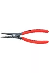 KNIPEX 49 31 A2 Precíziós Seeger-gyűrű fogó Külső gyűrűkhöz, (tengelyek) Túlfeszítés elleni védelemmel 180 x 40 x 13 mm