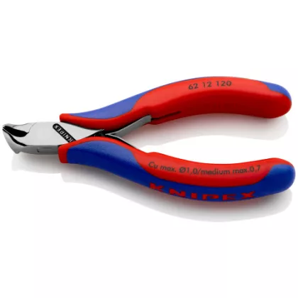   KNIPEX 62 12 120 Elektronikai ferde-csípőfogó 120 x 67 x 17 mm