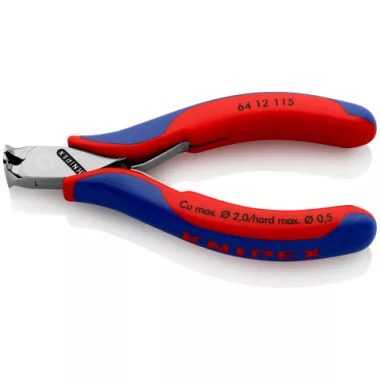 KNIPEX 64 12 115  Elektronikai homlokcsípőfogó 115 x 70 x 17 mm
