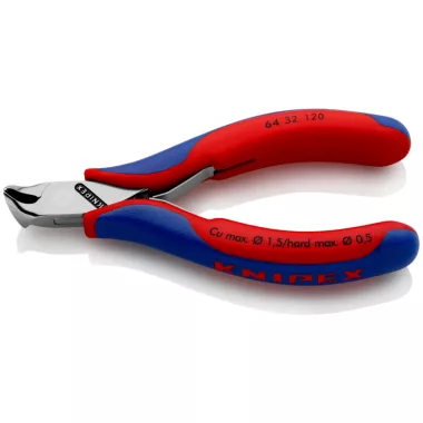 KNIPEX 64 32 120 Elektronikai homlokcsípőfogó 120 x 67 x 17 mm