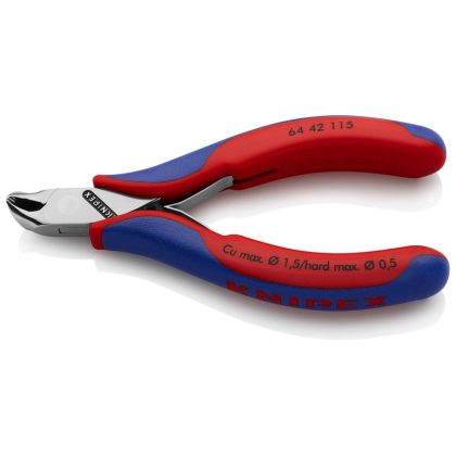 KNIPEX 64 42 115 SB Elektronikai homlokcsípőfogók 115 mm