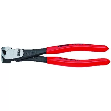 KNIPEX 67 01 200 SB Erőkímélő homlokcsípőfogók feketére foszfátozott 200 mm