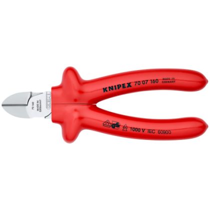 KNIPEX 70 07 160 Oldalcsípőfogó 160 x 60 x 28 mm