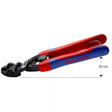 KNIPEX 71 22 200 T  CoBolt® Kompakt csapszeg-vágó  TT 200 x 55 x 23 mm