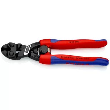 KNIPEX 72 62 200 Erővágó Puha fémhez és műanyaghoz 200 x 62 x 24 mm