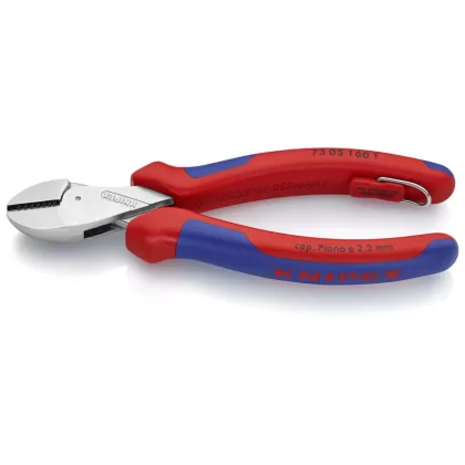   KNIPEX 73 05 160 T BK X-Cut  Kompakt oldalcsípőfogó krómozott 160 mm