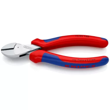 KNIPEX 73 05 160 X-Cut® Kompakt oldalcsípőfogó Nagy áttételű 160 x 60 x 21 mm