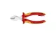 KNIPEX 73 06 160 T BK X-Cut Kompakt oldalcsípőfogó rögzítőszemmel krómozott VDE 160 mm