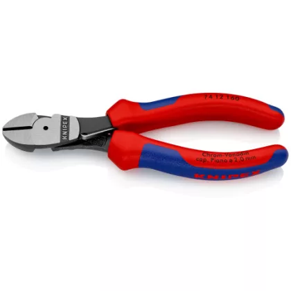   KNIPEX 74 12 160 Erő-kímélő oldalcsípőfogó 160 x 53 x 21 mm