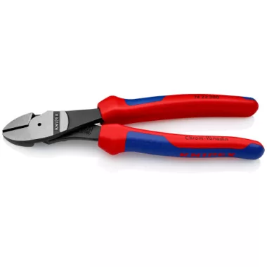 KNIPEX 74 22 200 Erő-kímélő oldalcsípőfogó 200 x 50 x 21 mm
