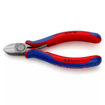  KNIPEX 76 22 125 Oldalcsípőfogó Villamos szakemberek számára 125 x 57 x 19 mm