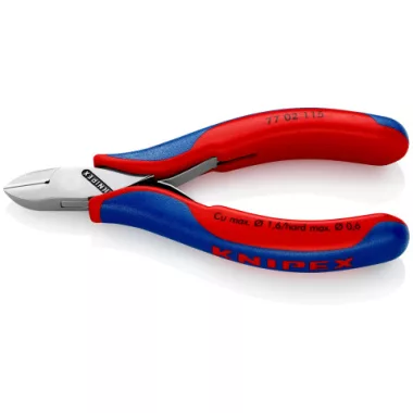 KNIPEX 77 02 115 Elektronikai oldalcsípőfogó 115 x 70 x 17 mm