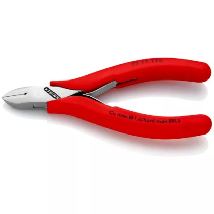   KNIPEX 77 11 115 Elektronikai oldalcsípőfogó 115 x 68 x 11 mm
