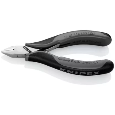 KNIPEX 77 32 115 ESD Elektronikai Oldalcsipőfogó 115 x 67 x 17 mm