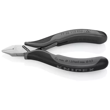 KNIPEX 77 52 115 ESD Elektronikai oldalcsípőfogó ESD 115 mm