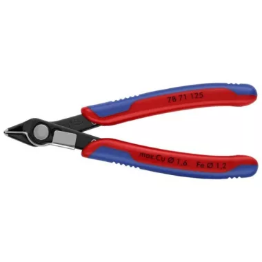 KNIPEX 78 71 125 SB Elektronikai fogó SUPER-KNIPS 125 mm