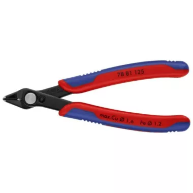 KNIPEX 78 81 125 SB Elektronikai fogó SUPER-KNIPS 125 mm