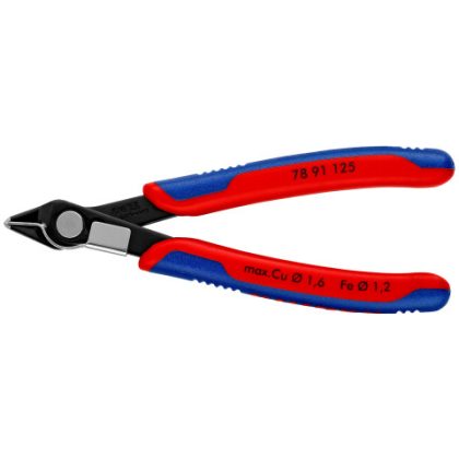 KNIPEX 78 91 125 Elektronikai fogó 125 x 50 x 16 mm