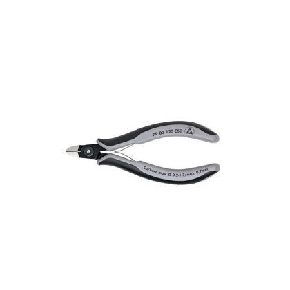   KNIPEX 79 02 125 ESD Elektronikai oldalcsípõ fogó, precíziós