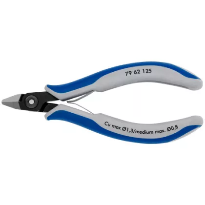   KNIPEX 79 62 125 Precíziós-elektronikai oldalcsípőfogó 125 x 49 x 19 mm