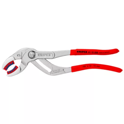 KNIPEX 81 13 250 Szifon- és konnektorfogó 250 x 60 x 17 mm