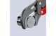 KNIPEX 83 61 010 Csőfogó S-pofa Gyorsállítással 330 x 70 x 25 mm
