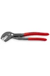 KNIPEX 85 51 180 C SB Tömlőbilics-fogó click-bilicsekhez szürkére foszfátozott 180 mm